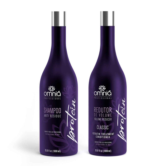 Omnia Protein Shampoo - Volumeverminderende Proteïne Behandeling 1x2L Professioneel Gebruik voor Optimaal Gezond Haar - Omnia Cosmetics
