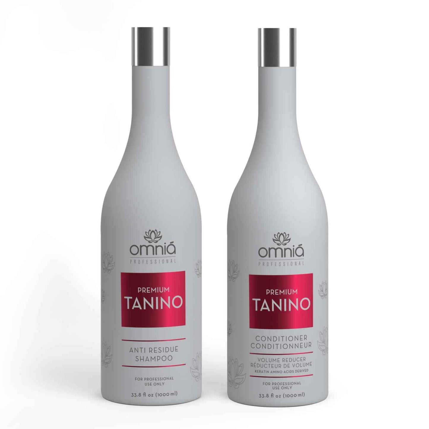 Omnia Tanin – Shampoo + Volumeverminderende Behandeling op Basis van Proteïnen 1x2L - Omnia Cosmetics