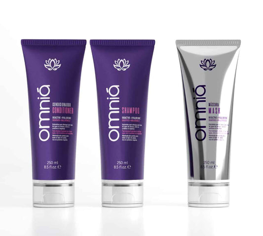 Omniá Açaí Haarkit voor Hydratatie, Voeding & Glans voor Thuisgebruik - Omnia Cosmetics