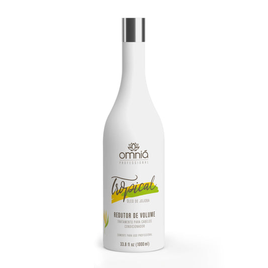 Omnia Tropische Verzorging – Professionele Natuurlijke Gladmaking en Intensieve Voeding voor Glanzend Haar 1L - Omnia Cosmetics
